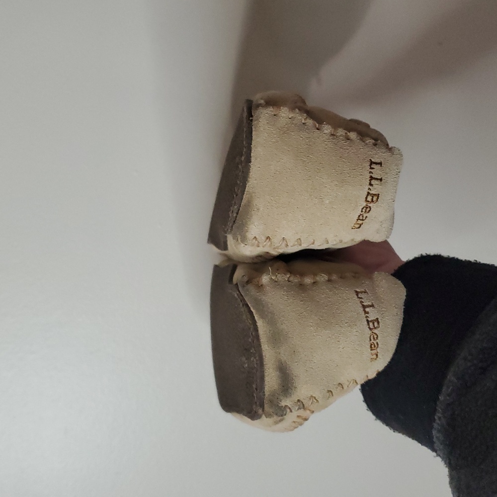 Womens L.L Bean Hearthside Slippers Side 9 Faux Fur Lined - Picture 9 of 9